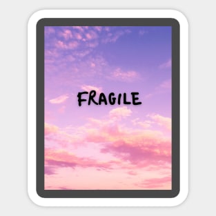 Fragile Sticker